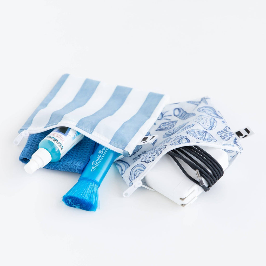 Reusable Snack Bag, Large 2 Pack: Coastal
