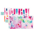 Reusable Snack Bag, Small 2-Pack: Watercolor & Brush Strokes