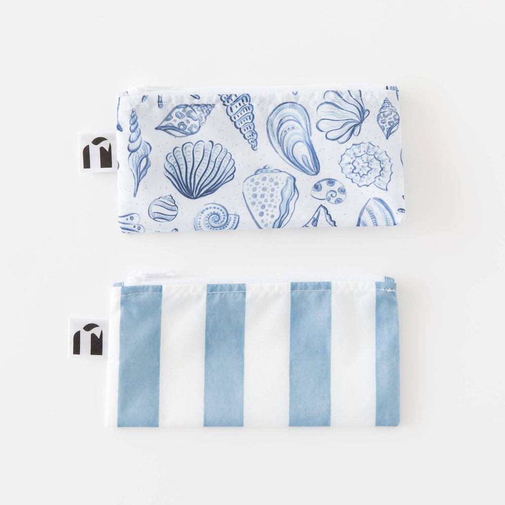 Reusable Snack Bag, Small 2 Pack: Coastal