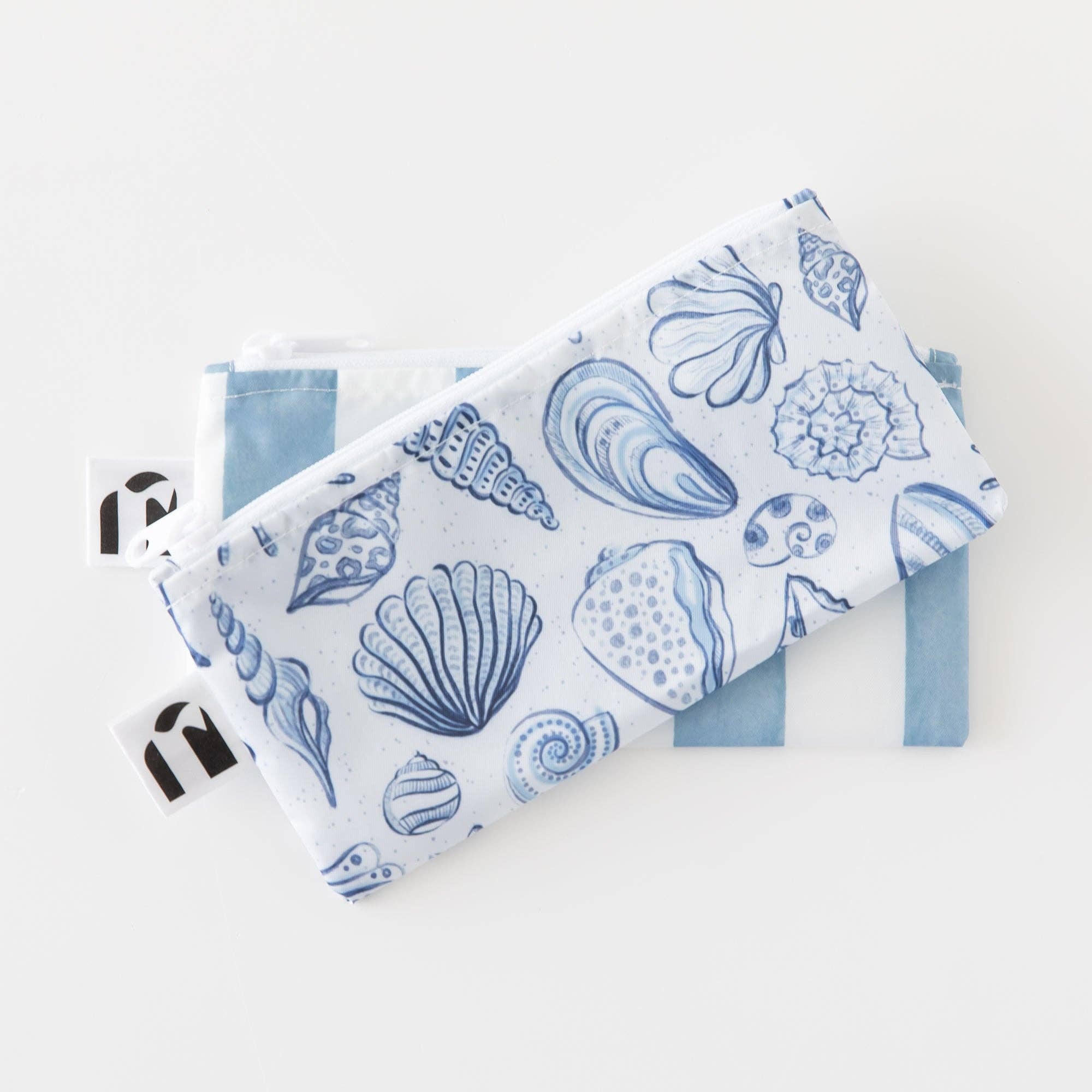 Reusable Snack Bag, Small 2 Pack: Coastal