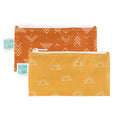 Reusable Snack Bag, Small 2-Pack: Sunshine and Grounded