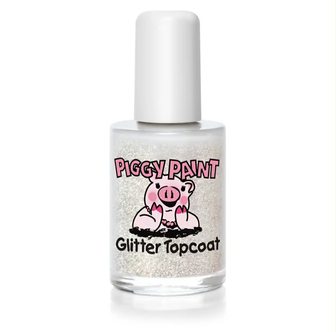 Glitter Top Coat Non-Toxic Nail Polish