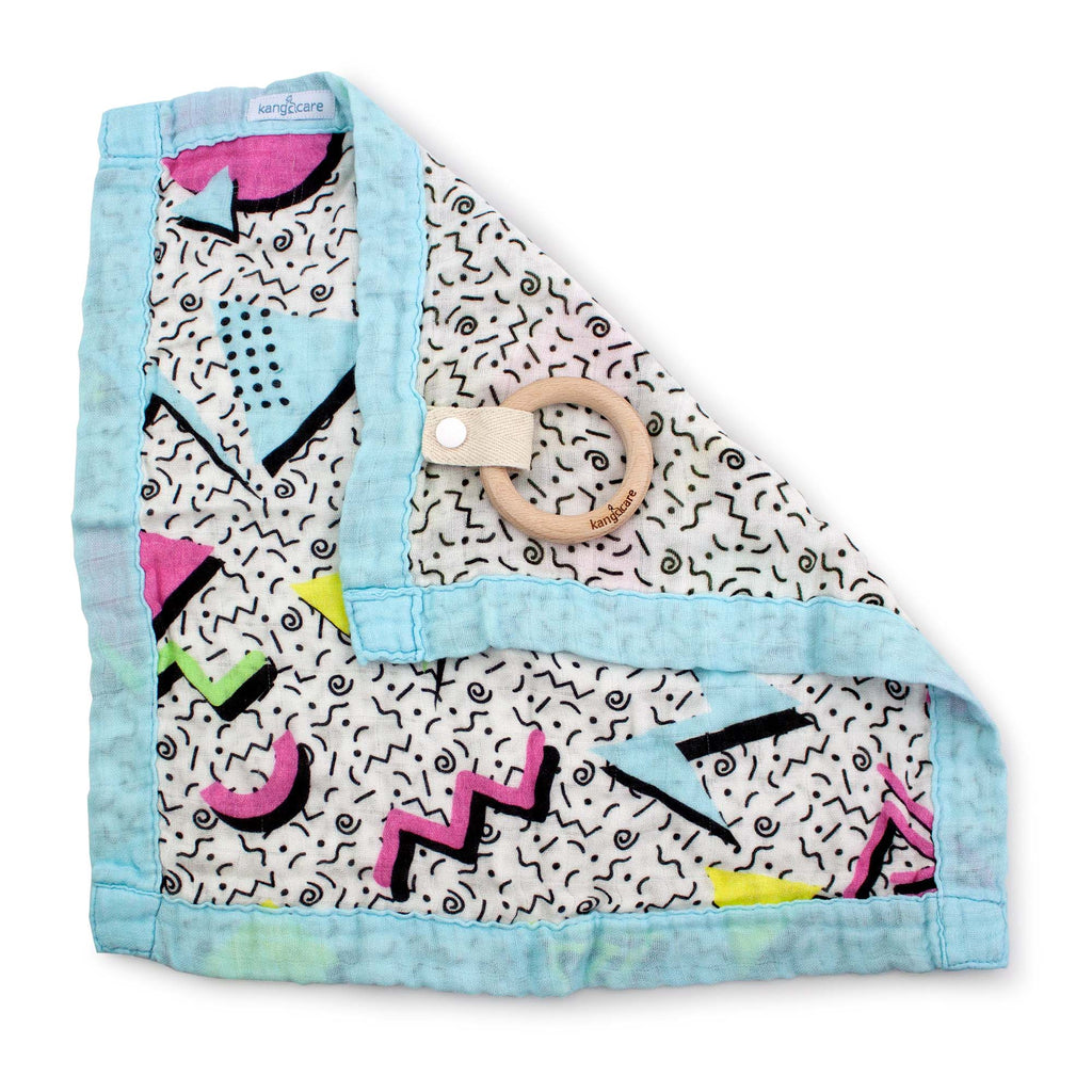 Kanga Care Reversible Teething Blanket Lovey: Radical