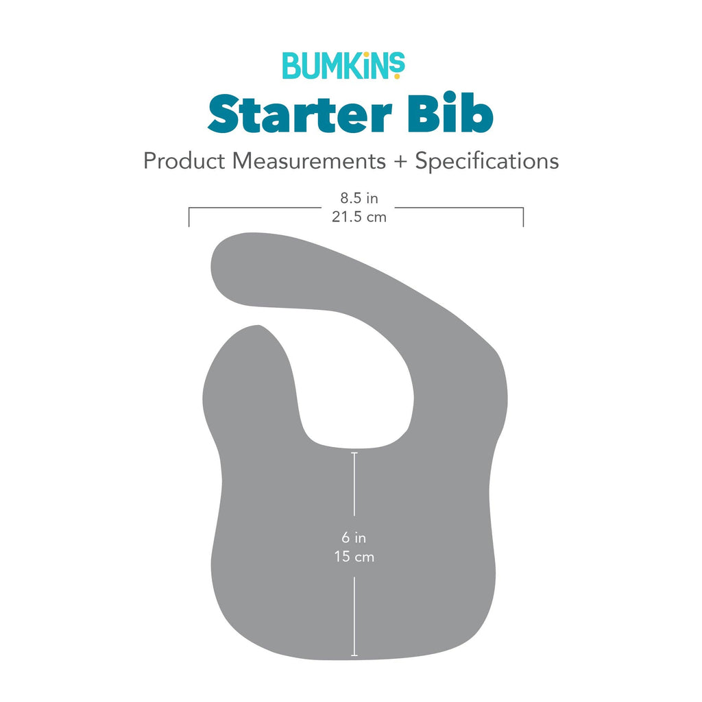 Starter Bib 2 Pack: Dinosaurs & Blue Tropic