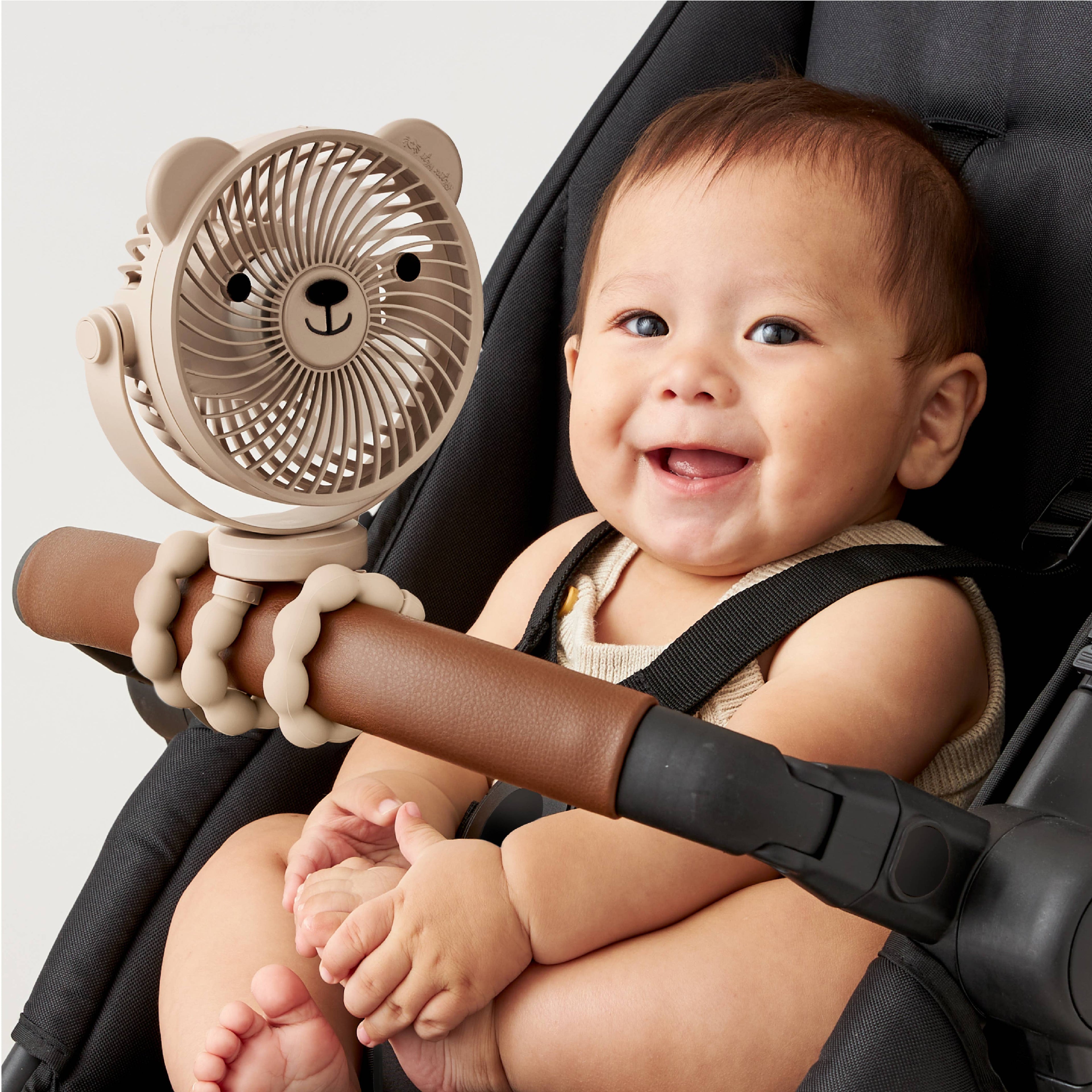 *NEW* Itzy Breeze 3-Speed Stroller Fan™: Taupe