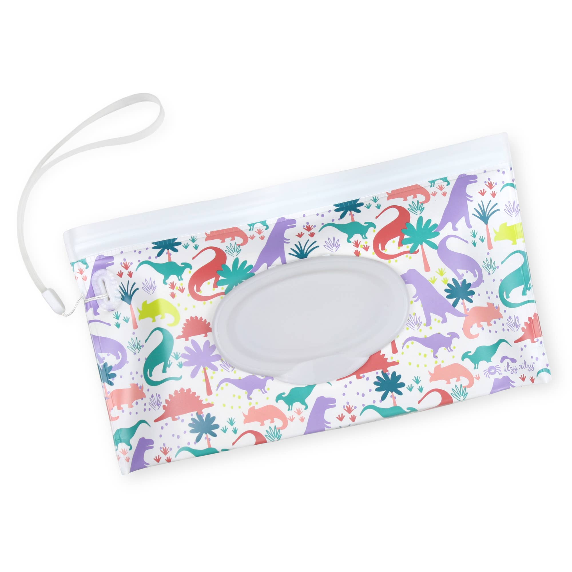 *OUTLET*Take & Travel™ Pouch Reusable Wipes Cases Lilac Dino