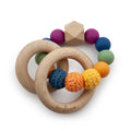 Kanga Care Silicone & Wood Crocheted Teething Ring: Mod