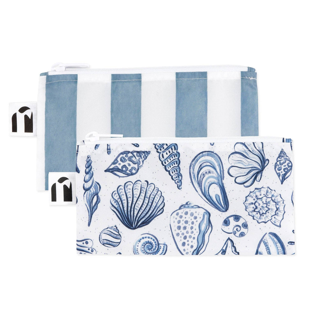 Reusable Snack Bag, Small 2 Pack: Coastal