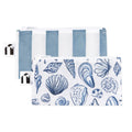 Reusable Snack Bag, Small 2 Pack: Coastal