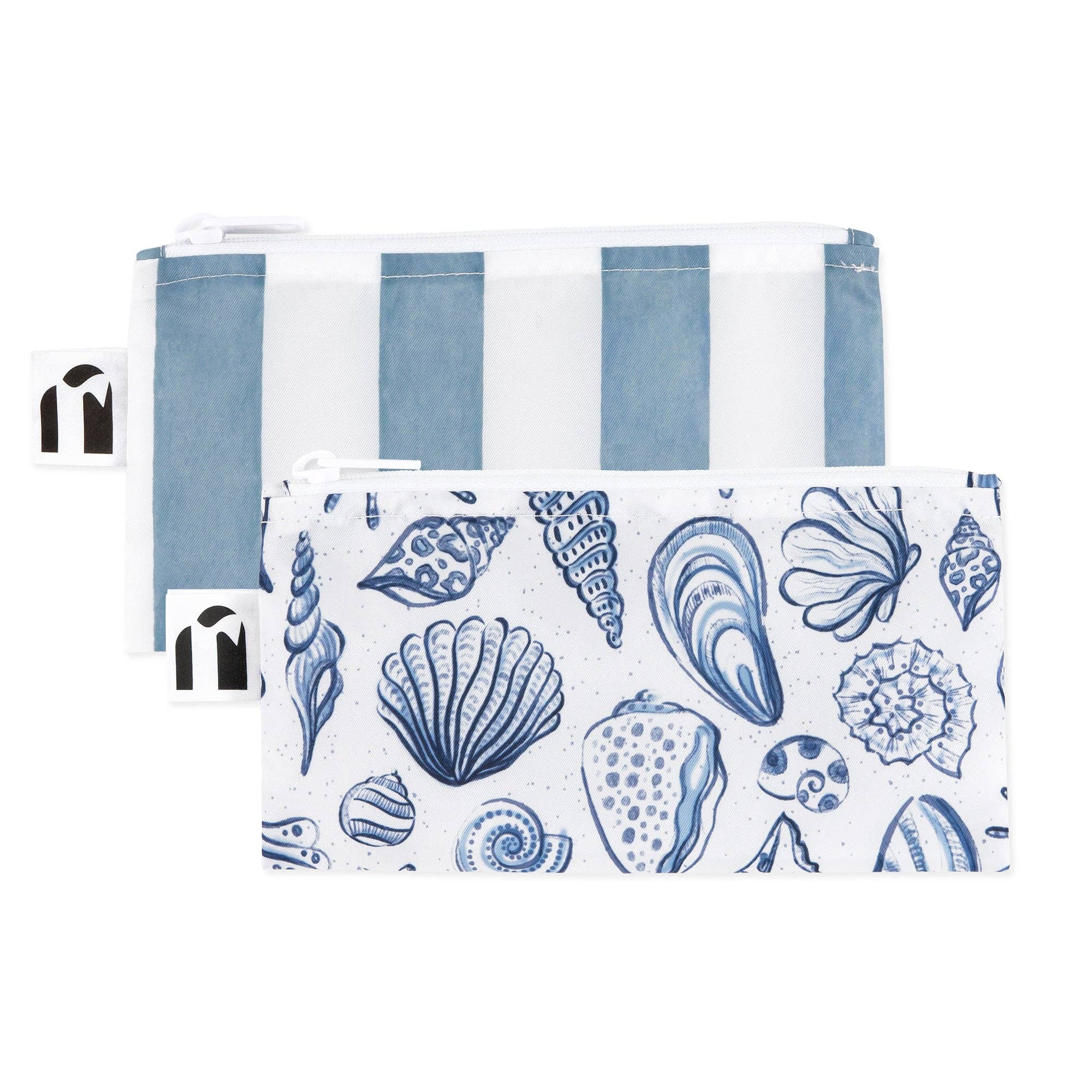 Reusable Snack Bag, Small 2 Pack: Coastal